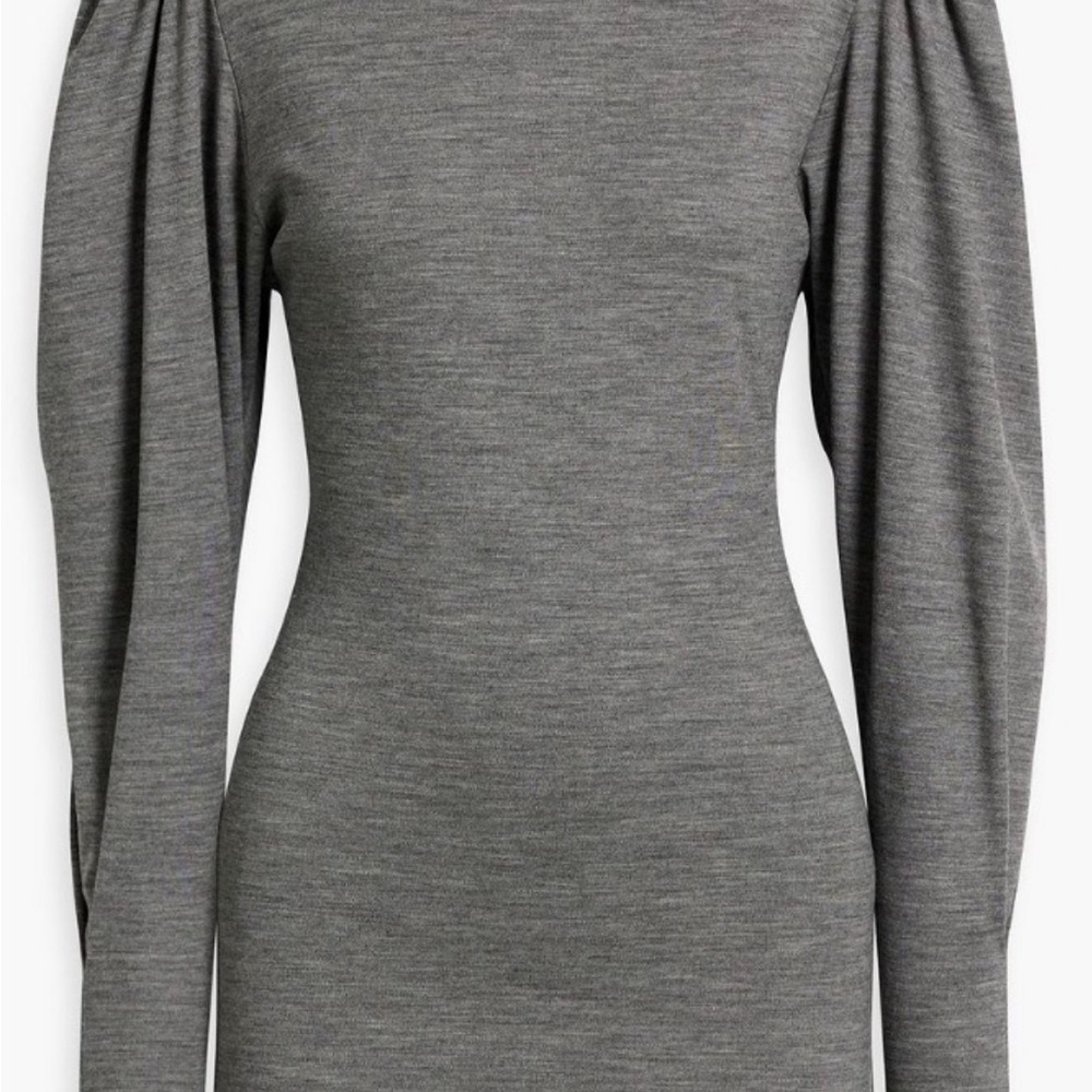 Isabel marant wool jersey turtleneck top.